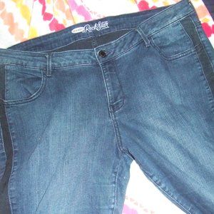 18 REGULAR Rockstar Dark Blue Jeans Pants